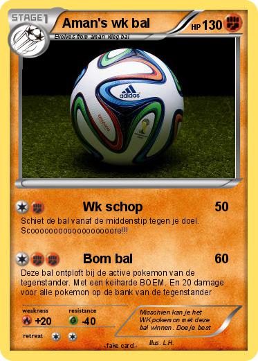 Pokemon Aman's wk bal