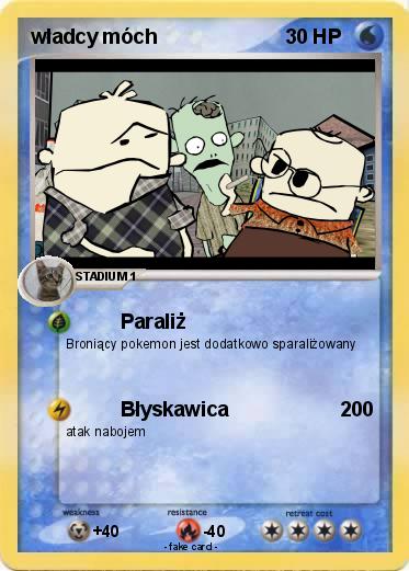 Pokemon władcy móch