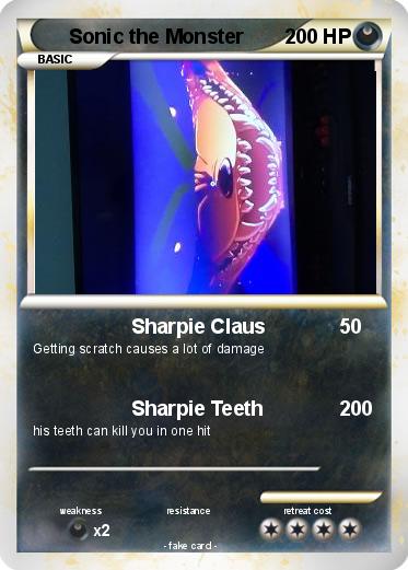 Pokemon Sonic the Monster