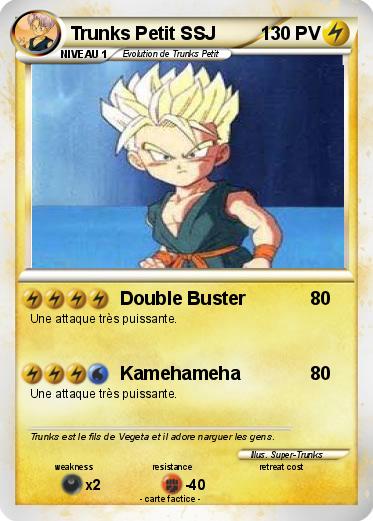 Pokemon Trunks Petit SSJ