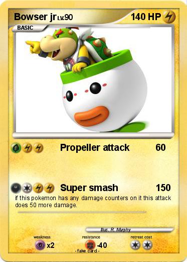 Pokemon Bowser jr