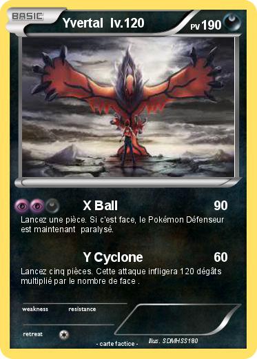 Pokemon Yvertal  lv.120
