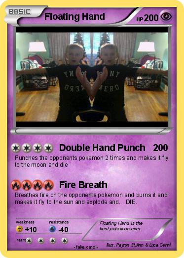 Pokemon Floating Hand