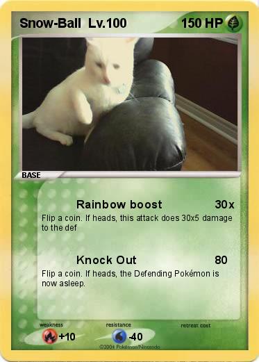 Pokemon Snow-Ball  Lv.100