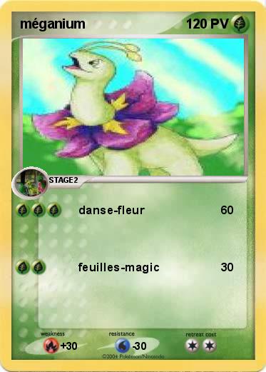 Pokemon méganium