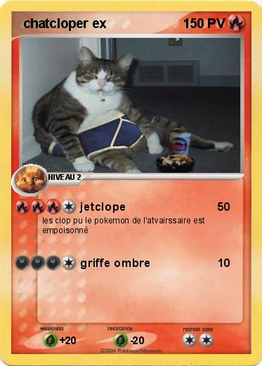 Pokemon  chatcloper ex