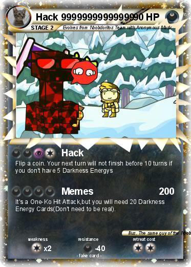 Pokemon Hack 99999999999999