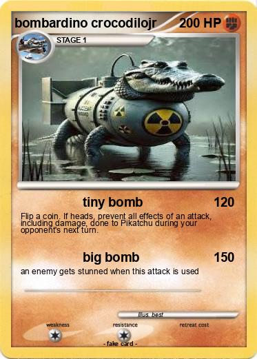 Pokemon bombardino crocodilojr