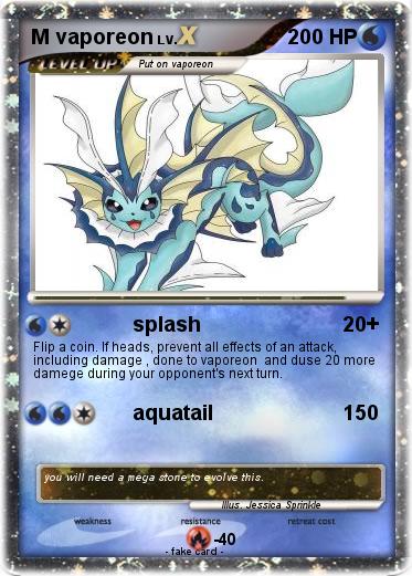 Pokemon M vaporeon