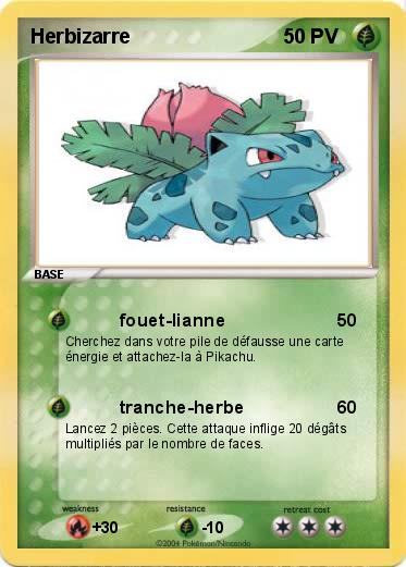 Pokemon Herbizarre