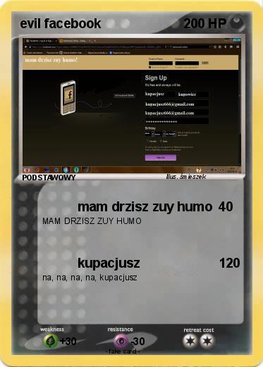 Pokemon evil facebook