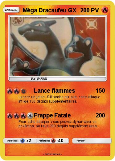 Pokemon Méga Dracaufeu GX