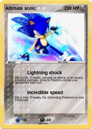 Pokemon Altimate sonic