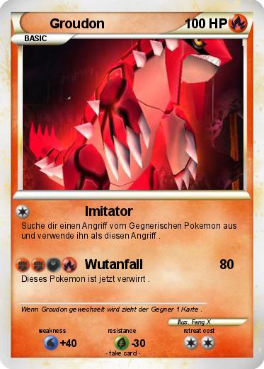 Pokemon Groudon