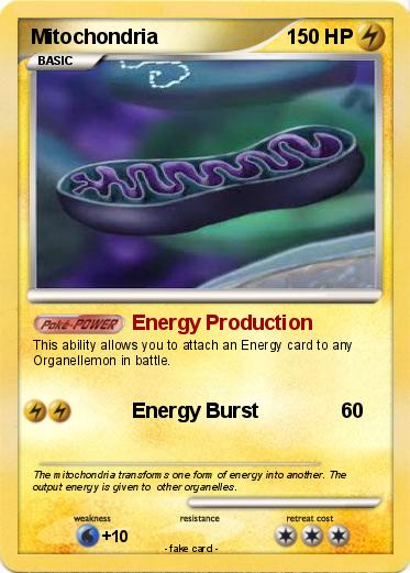 Pokemon Mitochondria