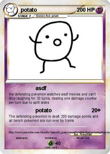 Pokemon potato