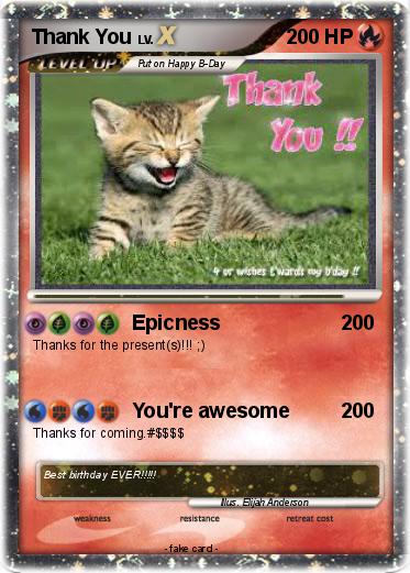 Pokemon Thank You