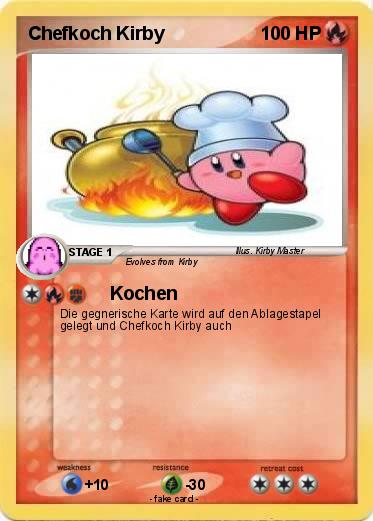 Pokemon Chefkoch Kirby