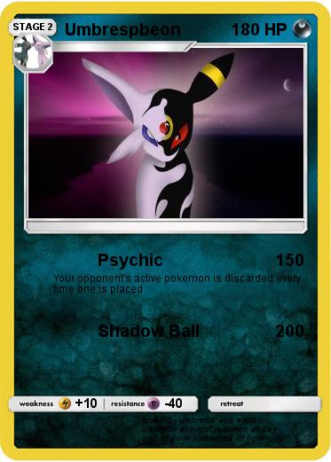 Pokemon Umbrespbeon