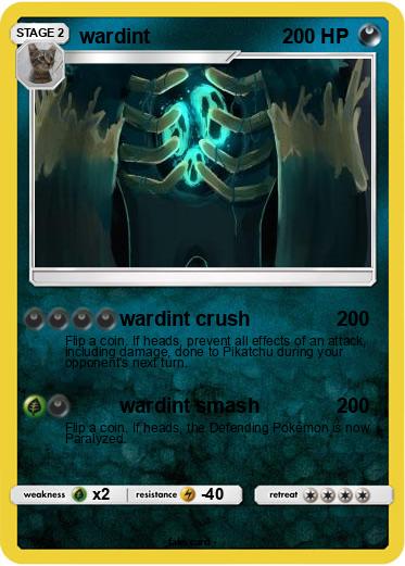 Pokemon wardint