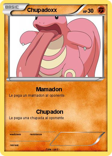 Pokemon Chupadoxx