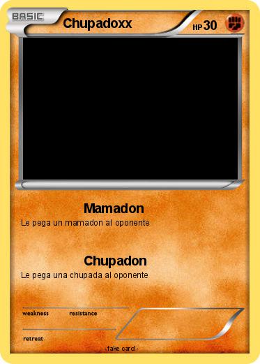 Pokemon Chupadoxx