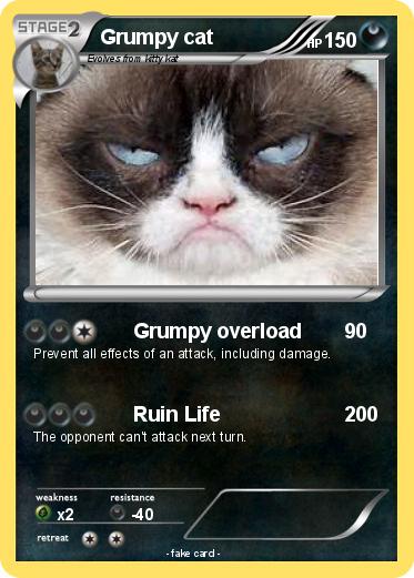 Pokemon Grumpy cat