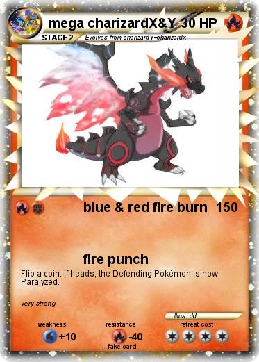 Pokemon mega charizardX&Y