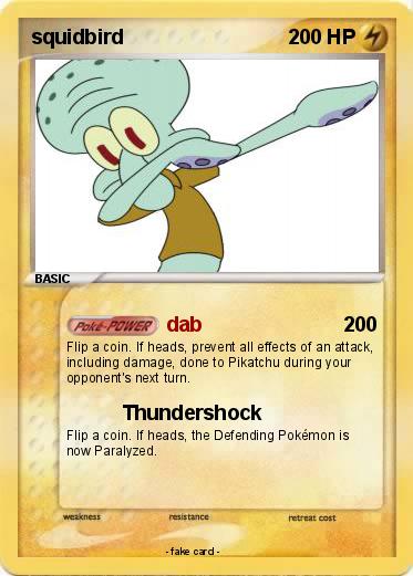 Pokemon squidbird