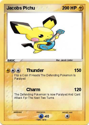 Pokemon Jacobs Pichu
