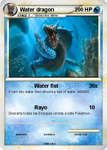 Pokemon Water dragon