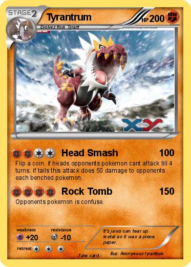 Pokemon Tyrantrum