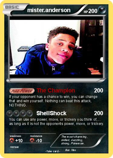 Pokemon mister.anderson