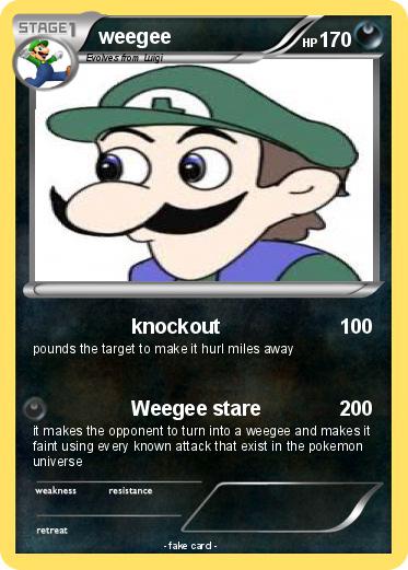Pokemon weegee