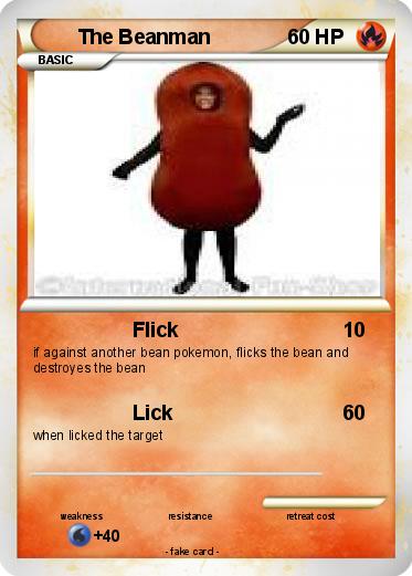 Pokemon The Beanman