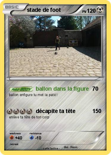 Pokemon stade de foot