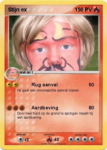 Pokemon Stijn ex