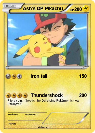 Pokemon Ash's OP Pikachu