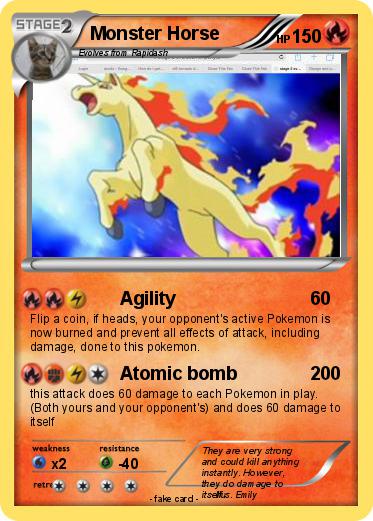 Pokemon Monster Horse