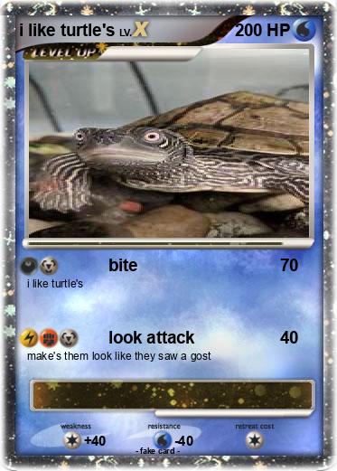 Pokemon i like turtle's