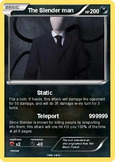 Pokemon The Slender man