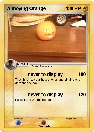 Pokemon Annoying Orange