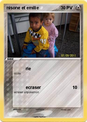 Pokemon nisone et emilie