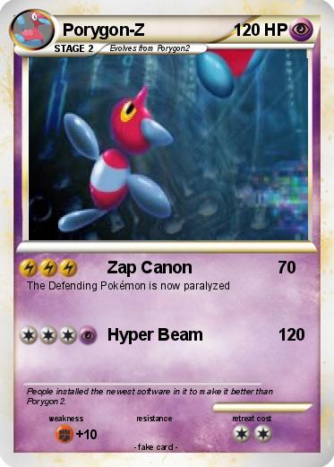 Pokemon Porygon-Z
