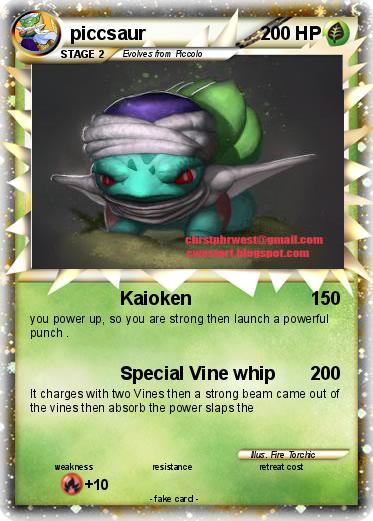 Pokemon piccsaur