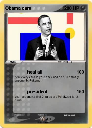 Pokemon Obama care