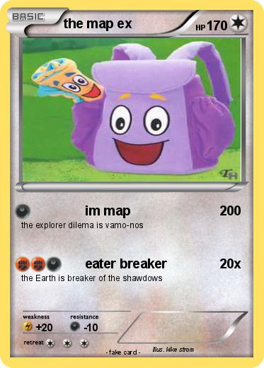 Pokemon the map ex