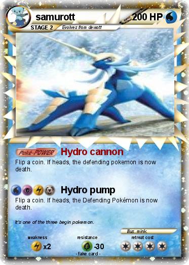 Pokemon samurott