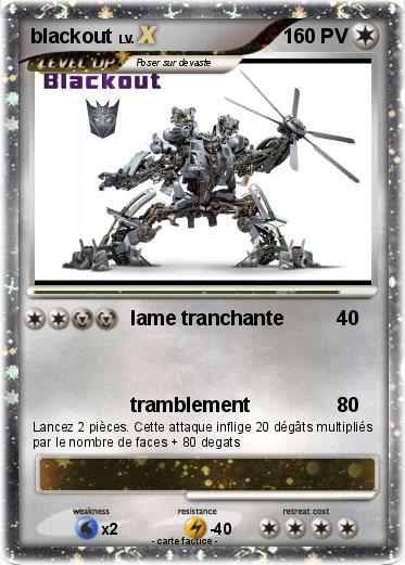 Pokemon blackout