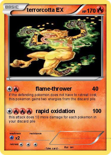 Pokemon terrorcotta EX